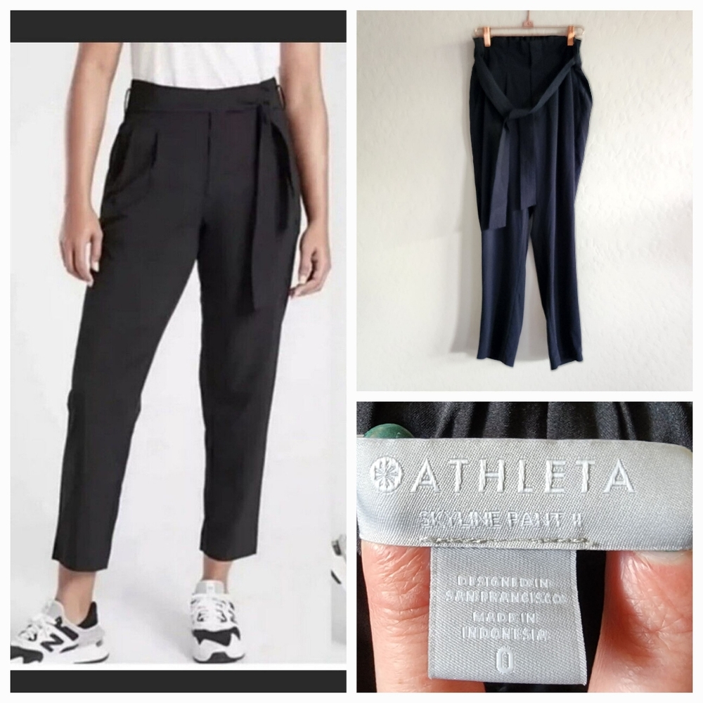 Athleta Black Skyline Pants II Size 0
